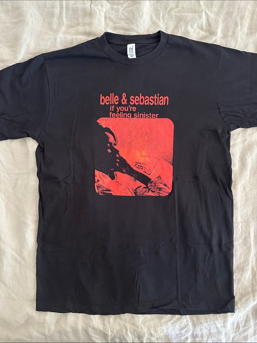 NWOT Belle & Sebastian If You’re Feeling Sinister Tour Shirt Unisex Medium